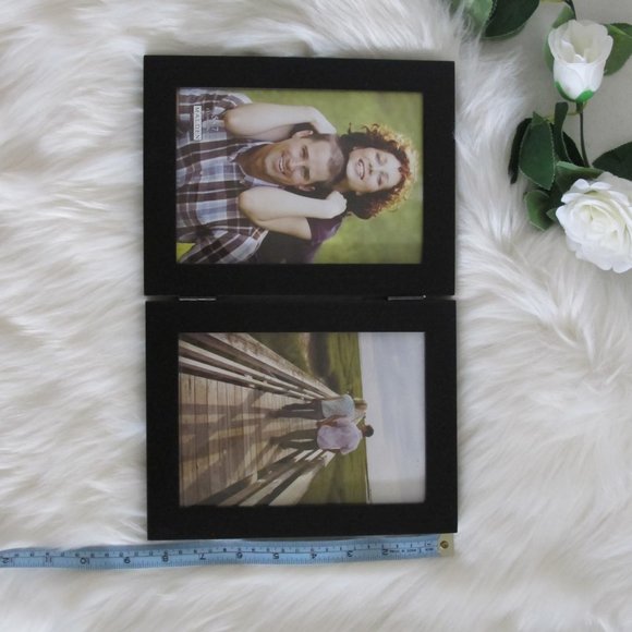 Classic Table Top Dual Folding 5x7 Picture Frame - Picture 5 of 11